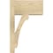 Ekena Millwork Legacy Block Rough Sawn Outlooker, Douglas Fir, 8"W x 14"D x 22"H OUT08X14X22LEC05RDF - alternate 2